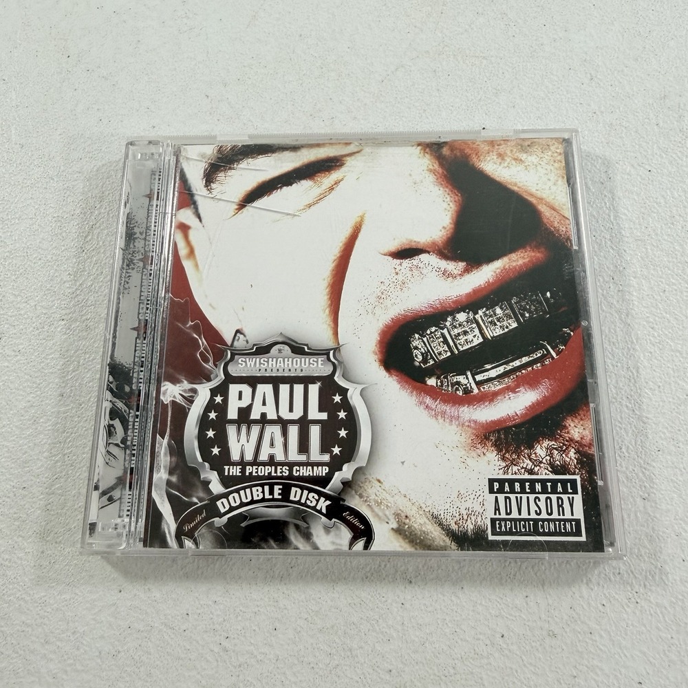 PAUL WALL  THE PEOPLES CHAMP [PA] (2 CD SET‎ 2005) ATLANTIC